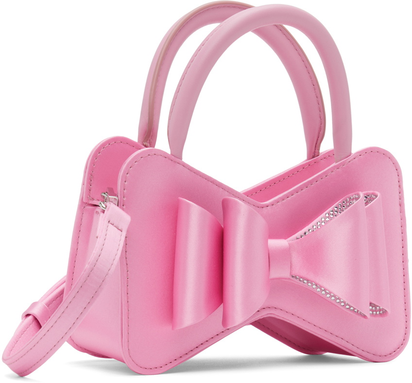 MACH & MACH Pink Mini 'Le Cadeau' Bow Bag