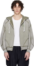 ABRA Gray Surf Hoodie