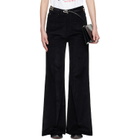 LU'U DAN BRUCE LEE x LỰU ĐẠN Black Motel Trousers