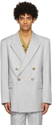 Han Kjobenhavn Grey Boxy Suit Blazer