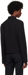 Courrèges Black Tailored Heritage Jacket