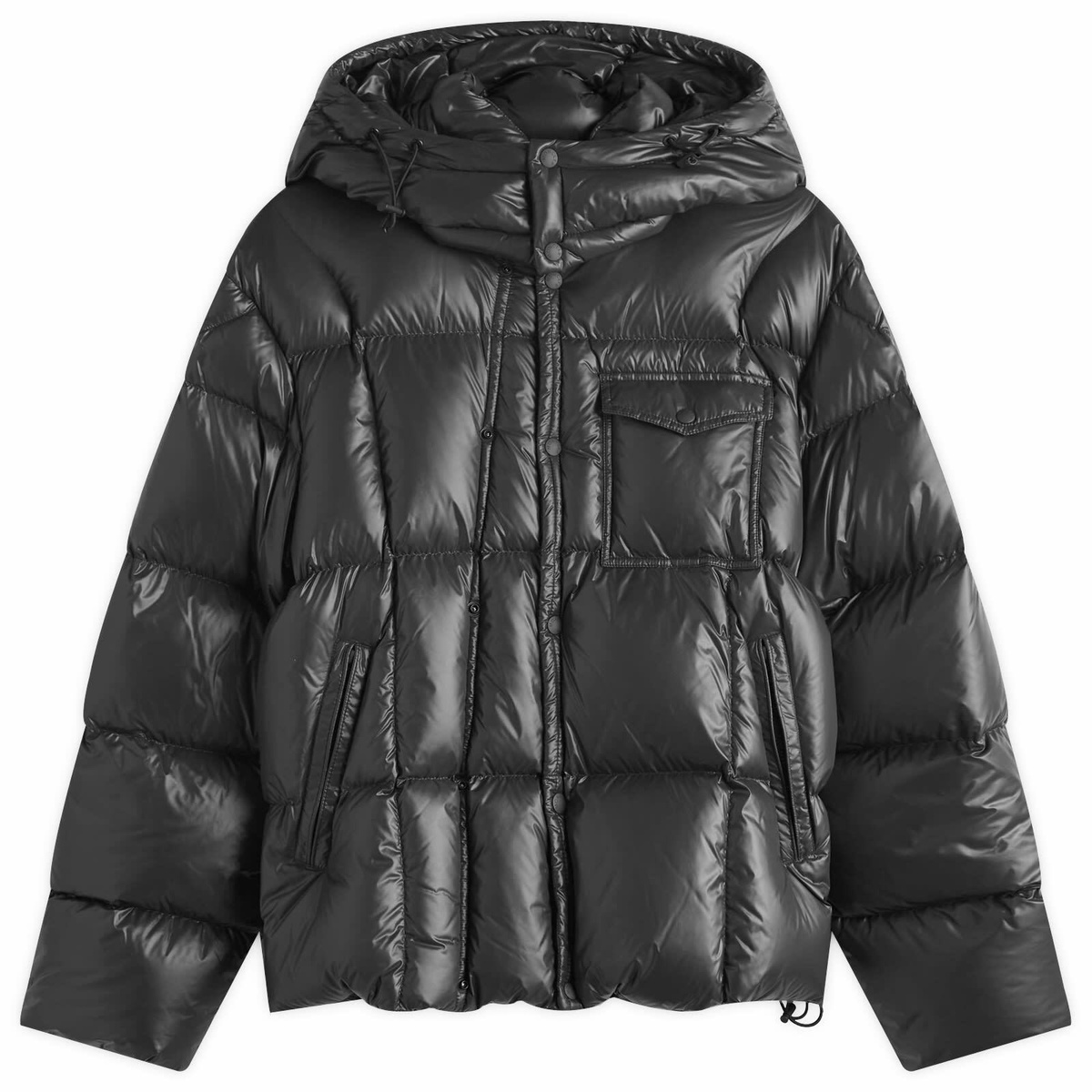 Moncler - Logo-Appliquéd Quilted Shell Down Jacket - Black