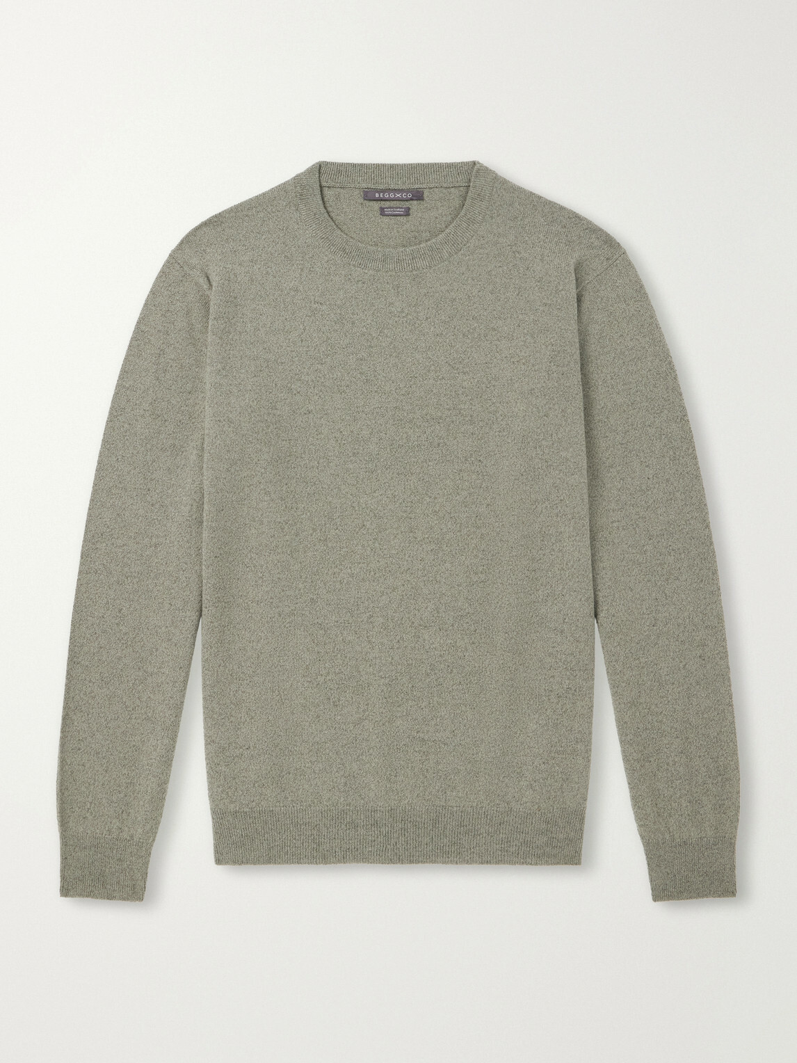 Begg & Co - Heriot Cashmere Sweater - Green