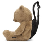 VETEMENTS Tan Teddy Bear Backpack