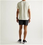Nike Running - Slim-Fit Division Adapt Perforated Dri-Fit Mesh T-Shirt - Neutrals