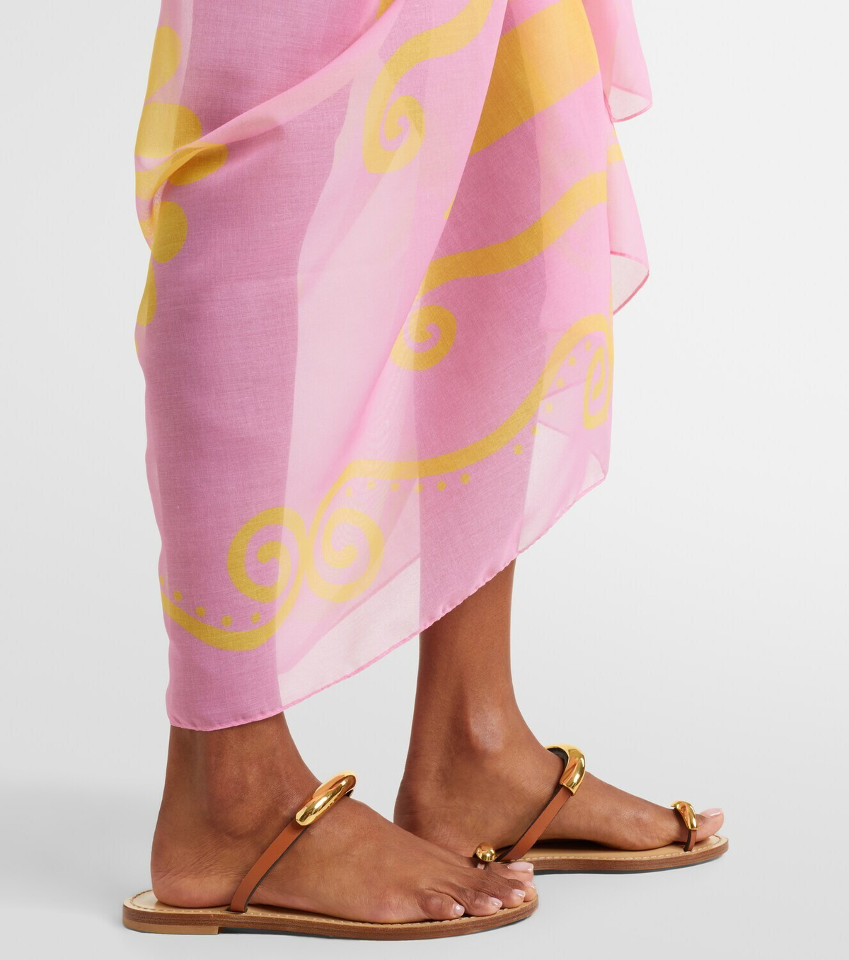 Cala de la Cruz Luana printed beach cover-up