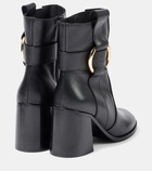 See By Chloé Zelda 90 leather ankle boots