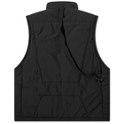 Acronym Men's Windstopper® PrimaLoft® Modular Liner Vest in Black