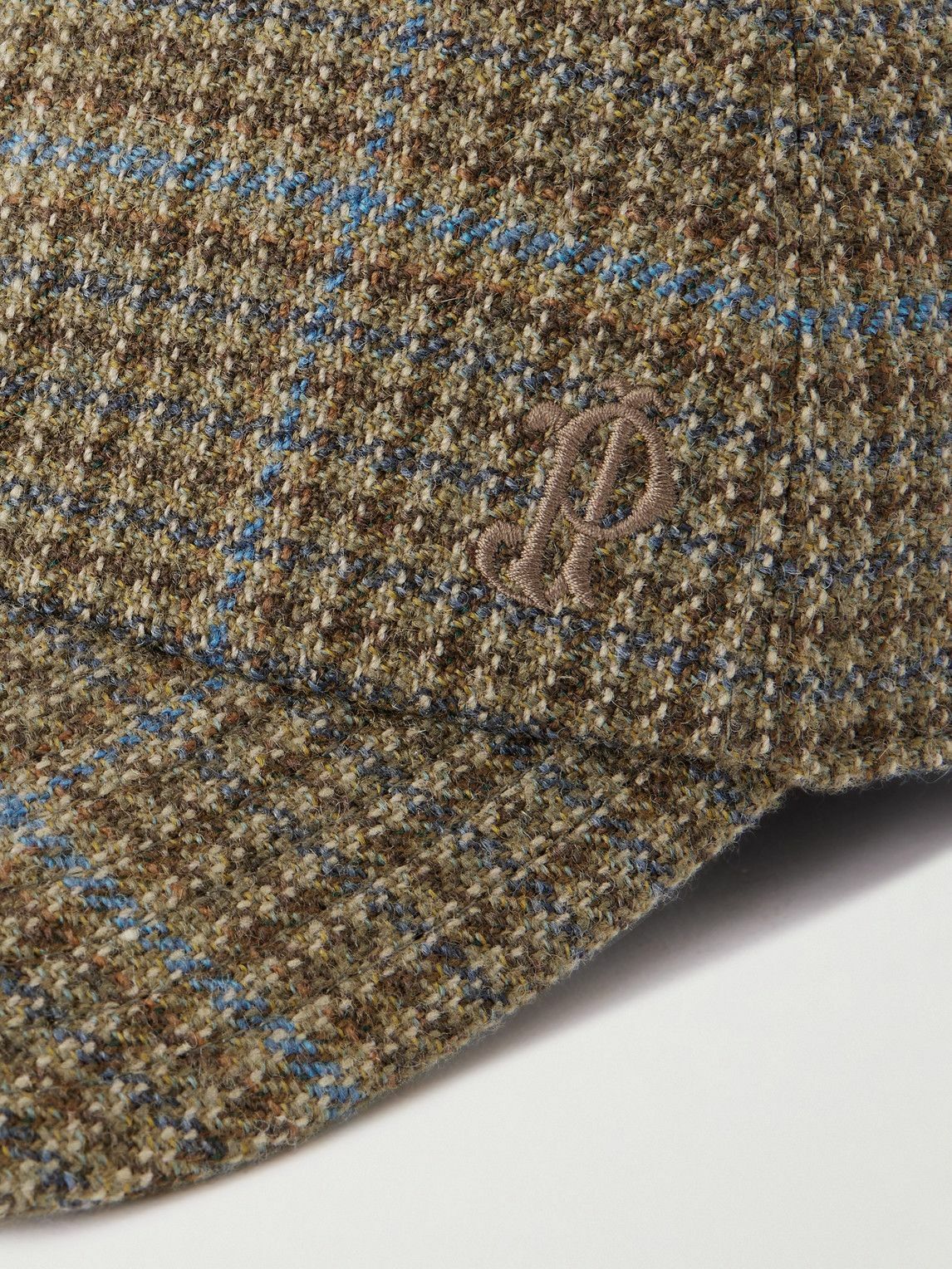 Purdey - Tom Checked Wool Cap - Brown