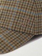 Purdey - Tom Checked Wool Cap - Brown