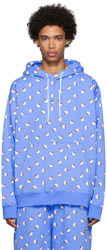 Photo: Nike Blue Hello Kitty Edition Hoodie