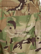 1017 ALYX 9SM Camo Print Nylon Shorts