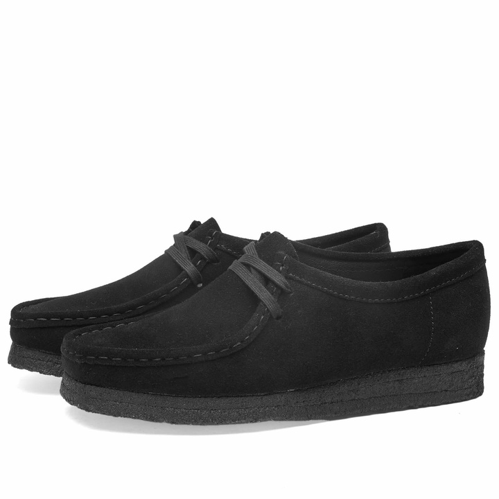 Photo: Clarks Originals Women's Wallabee W in Black Suede