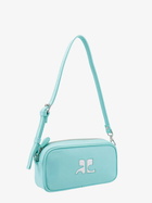 Courreges Shoulder Bag Blue   Womens