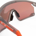 Oakley BXTR Sunglasses in Matte Grey Ink/Prizm Trail Torch 
