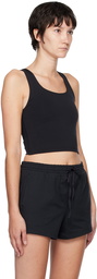 Girlfriend Collective Black Bella Sport Top