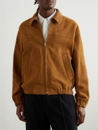 Auralee - Suede Jacket - Brown