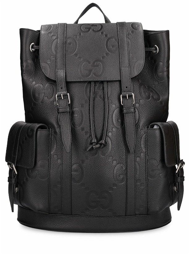 Photo: GUCCI - Jumbo Gg Leather Backpack