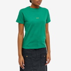 Beams Boy Women's Logo T-Shirt in Green