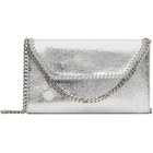 Stella McCartney Silver Falabella Wallet On Chain Bag
