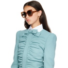 LOEWE Tan Fantasy Slim Sunglasses