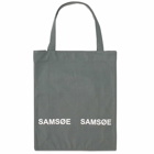 Samsøe Samsøe Women's Luca Logo Shopper Bag in Volcanic Ash