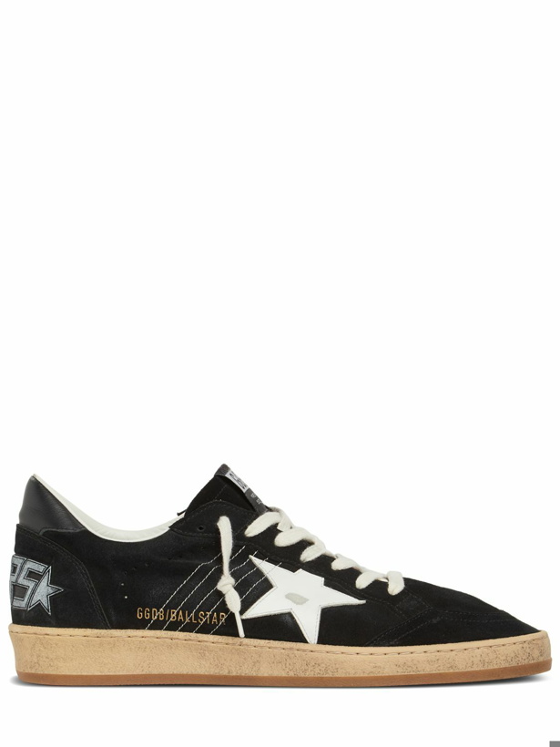 Photo: GOLDEN GOOSE - Ball Star Suede Sneakers