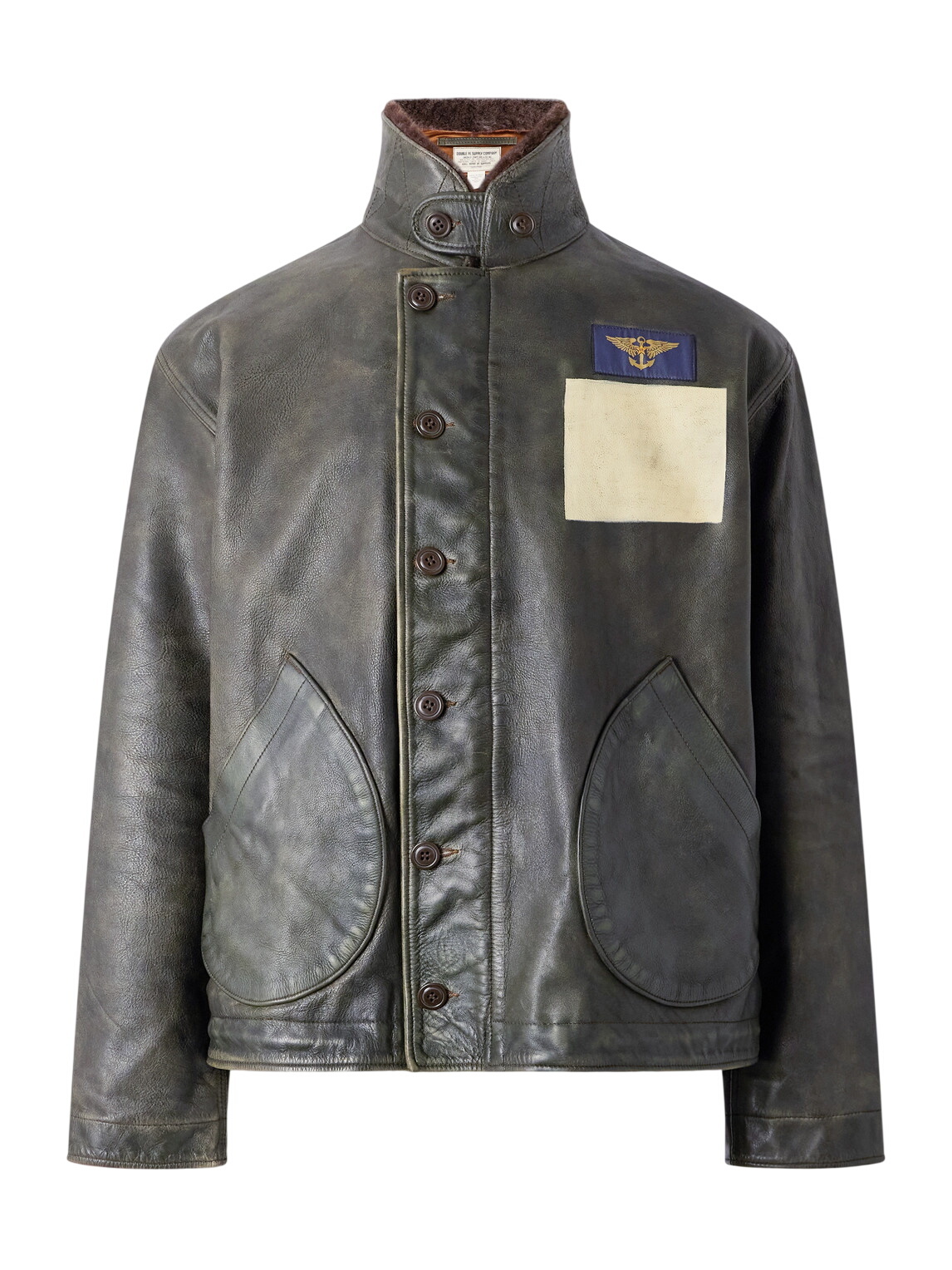 RRL - Marshall Leather Biker Jacket - Black RRL