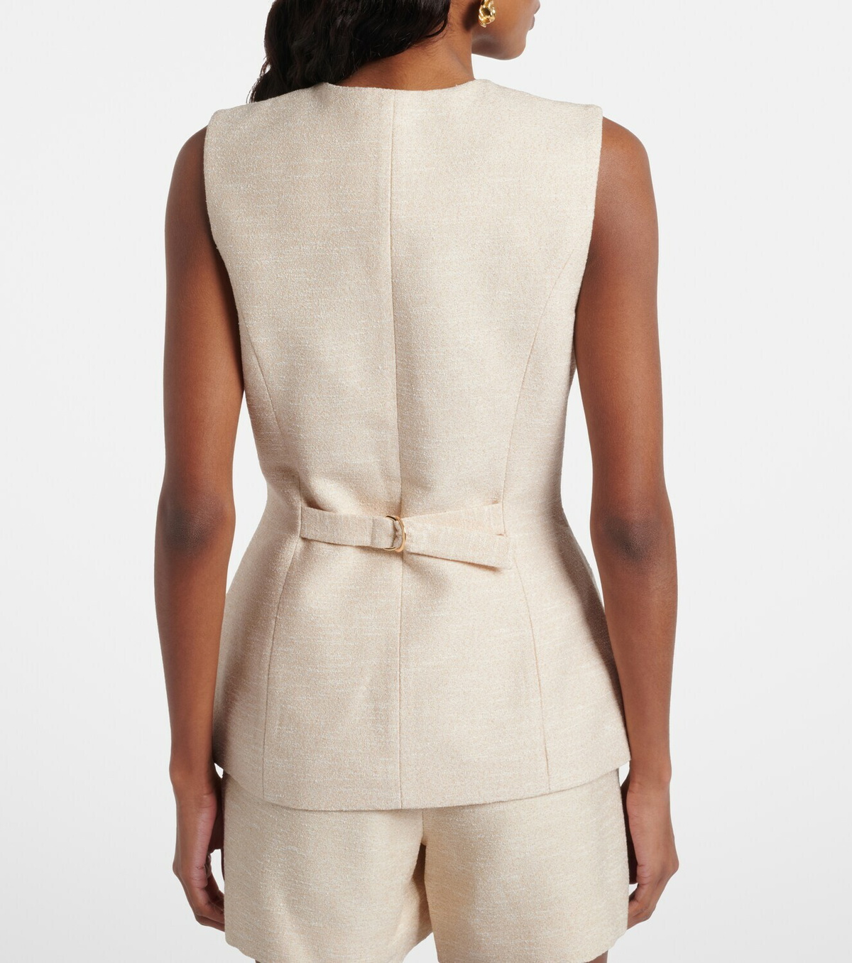 Rebecca Vallance Winnie tweed vest