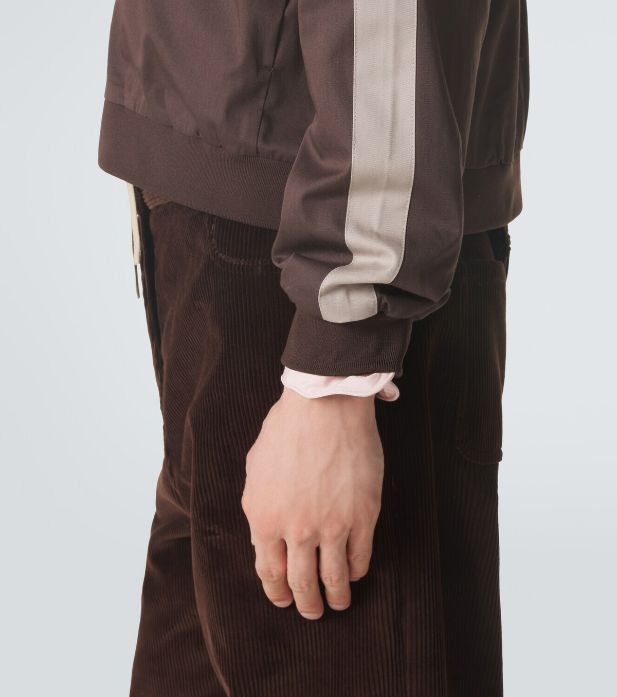 Miu Miu Cotton twill bomber jacket
