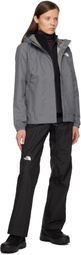 The North Face Gray Antora Rain Jacket