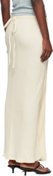 Baserange Off-White Brig Maxi Skirt