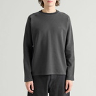 Mellow Clo Men's Everyday Waffle Longsleeve Top in Onyx Grey