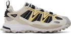 adidas Originals Off-White & Yellow Hyperturf Sneakers
