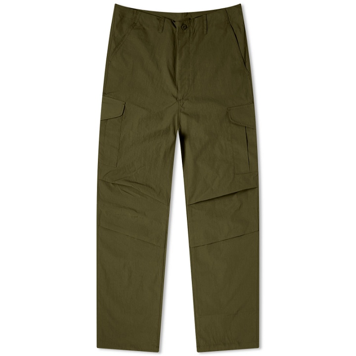 Photo: FrizmWORKS Men's Parachute Cargo Pants in Dark Olive