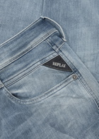 Replay Anbass Hyperflex Slim-leg Jeans Blue
