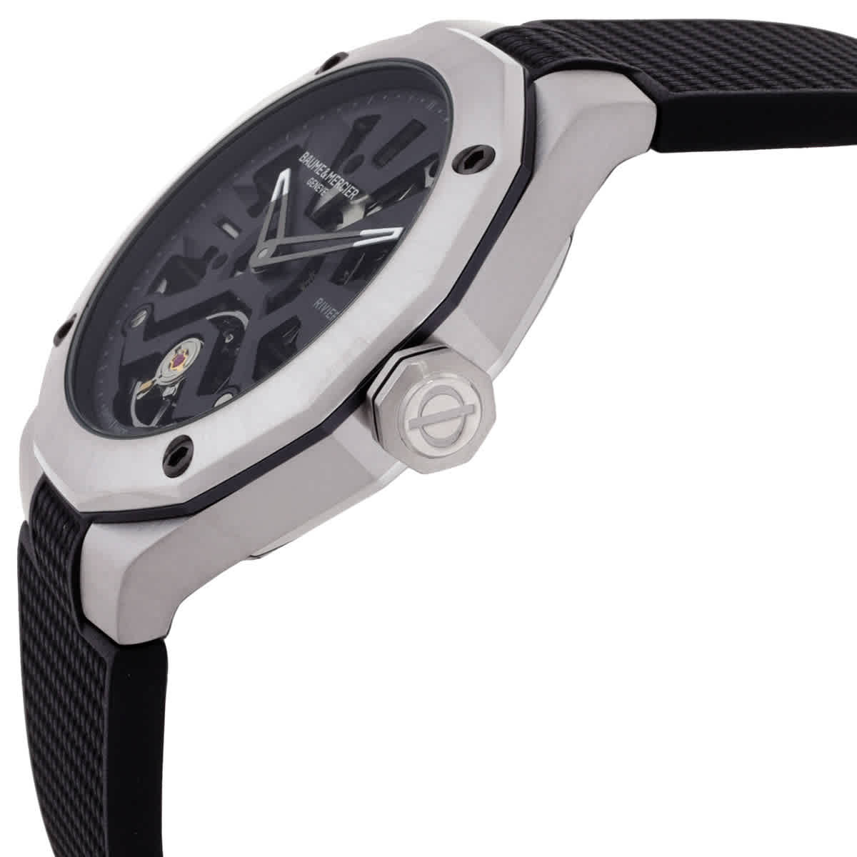 Baume et Mercier Riviera Automatic Black Dial Mens Watch M0A10721