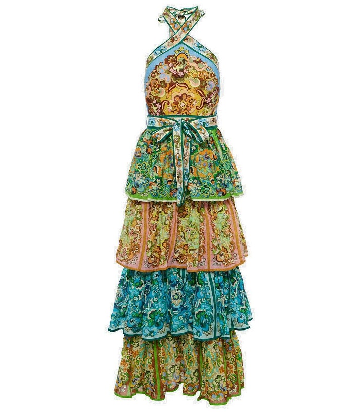 Photo: Alémais Dreamer tiered linen maxi dress