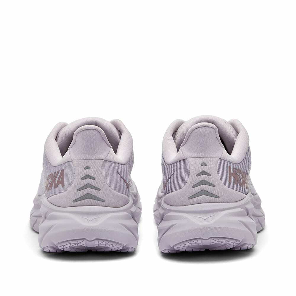 Hoka One One Women's Clifton 8 Sneakers in Lilac Marble/Elderberry
