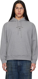 MM6 Maison Margiela Gray Logo Hoodie