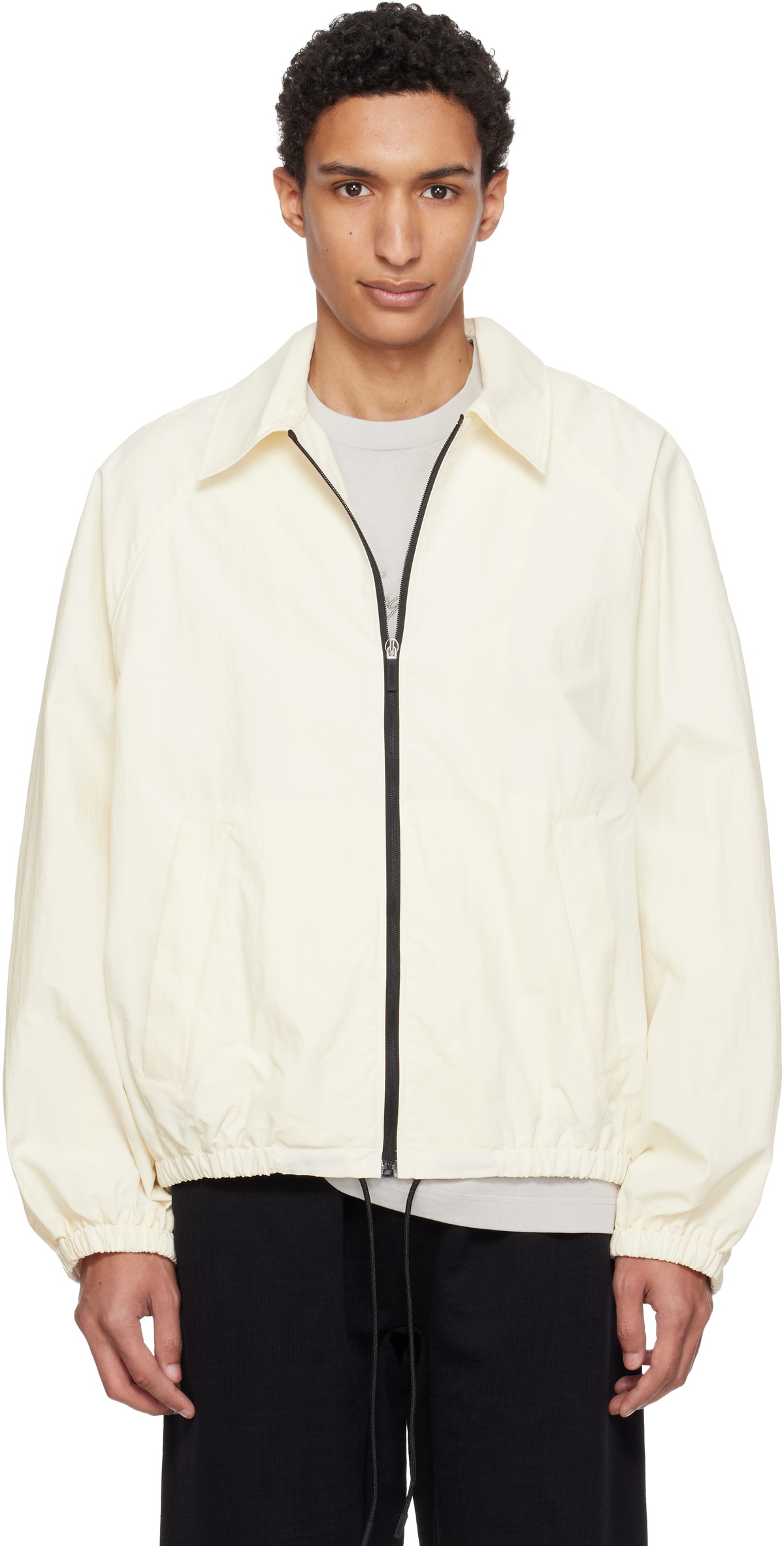 Jacquemus Beige Le Chouchou 'Le Blouson Trivela' Jacket Jacquemus