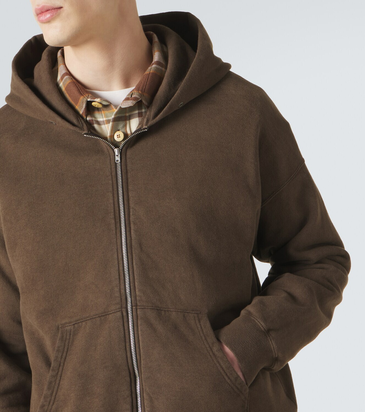 Visvim Jumbo cotton jersey hoodie
