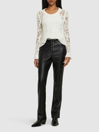 WEWOREWHAT Straight Tech Pants