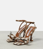 Acne Studios Embellished checked sandals