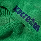 ICECREAM Men's Running Dog Socks in Green