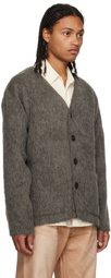 Our Legacy Gray Button Cardigan