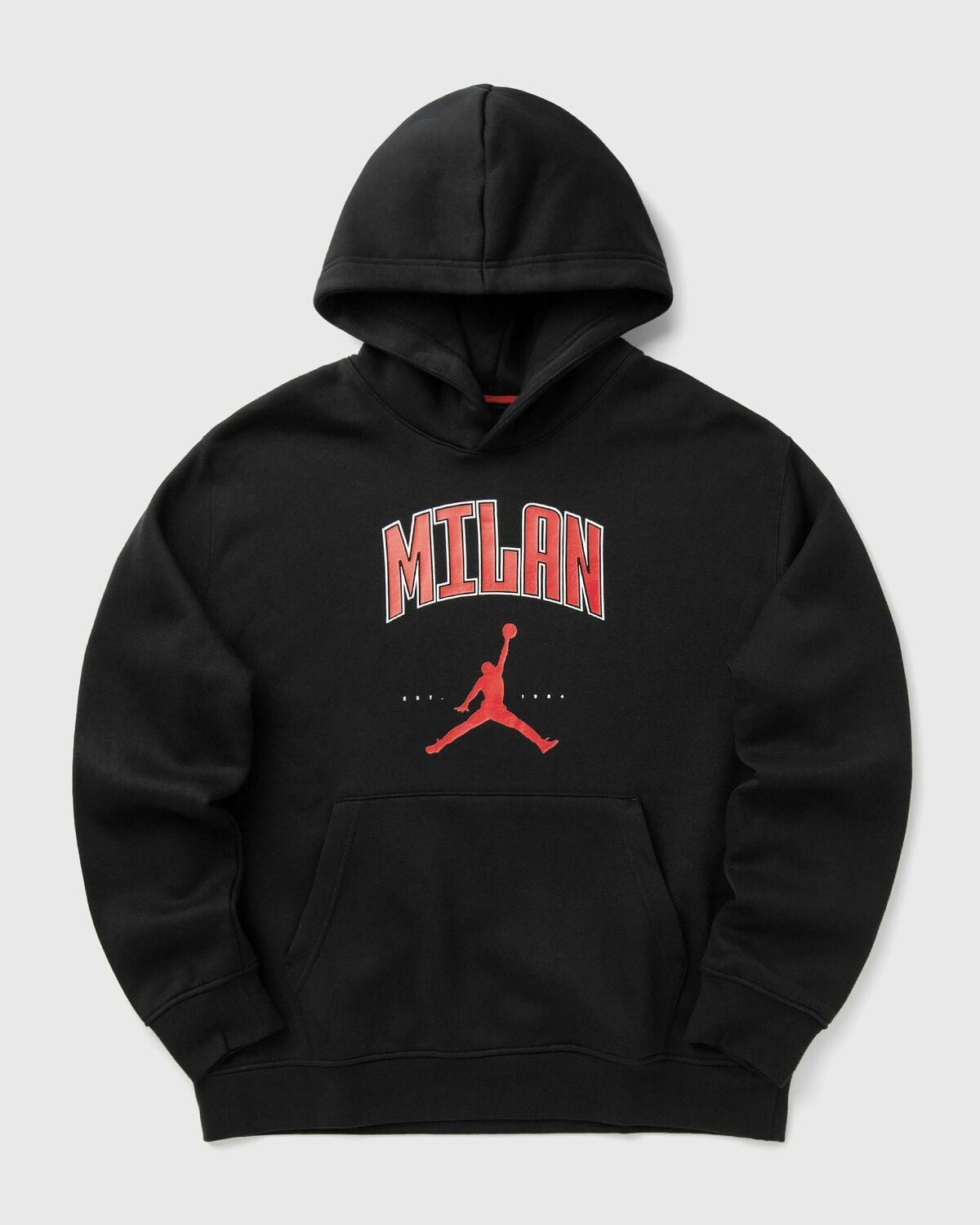 Jordan MILAN CITY HBR FLC PO Black Mens Hoody