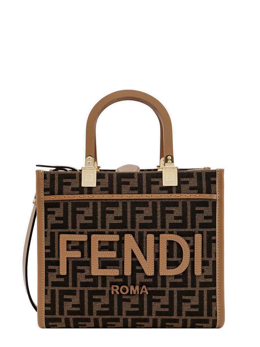 トートバッグ FENDI FENDI FLIP MEDIUM LEATHER TOTE Fendi Flip Medium Leather Tote in Red | Lyst