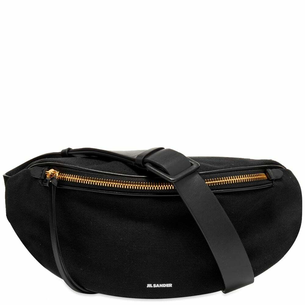 Jil Sander Women's Moon Belt Bag in Black Jil Sander