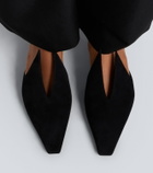 Alaïa Suede mules
